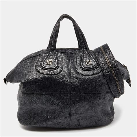 Nightingale leather satchel Givenchy Black in Leather 